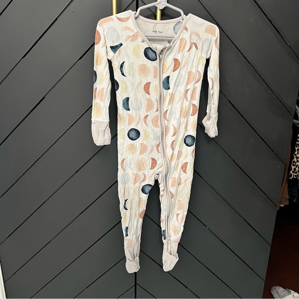 Little Sleepies zipper onesie suit.